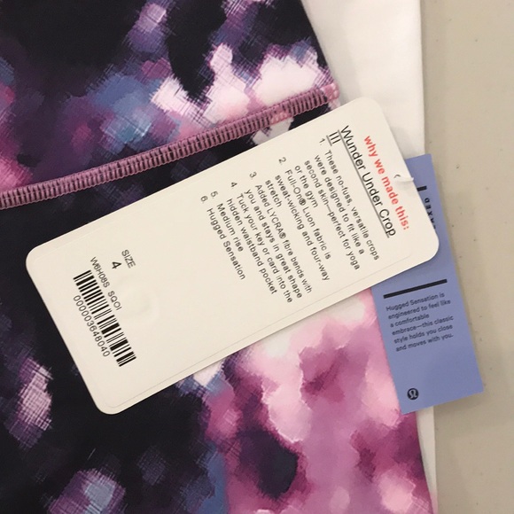 NWT SQOI BLOOMING PIXIE WUNDER UNDER CROP III - 4 - Picture 5 of 8